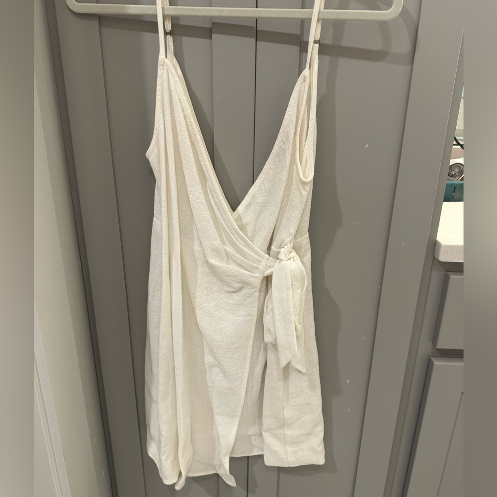 Show Me Your Mumu - White Mini Dress (Size M)